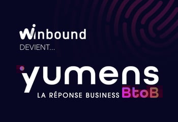 Winbound devient Yumens BtoB : le marketing digital BtoB passe à la vitesse supérieure